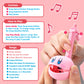 Otamatone Melody [Special Edition Nintendo Kirby] - Fun Japanese Electronic Musical Kids Toy Synthesizer Instrument By Maywa Denki [Includes Keychain Attachment And English Instructions]