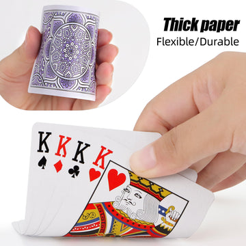 Metsyth Playing Cards,Deck Of Cards,Playing Cards 2 Pack,Standard Poker Cards Professional Set,Fun Card Games For Adults,Unique