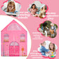 Play 10 Tent Playhouse, Kids Tent Indoor Kids Play Tent, Tents For Kids Outdoor Toys For Toddlers 3-5 Girl House