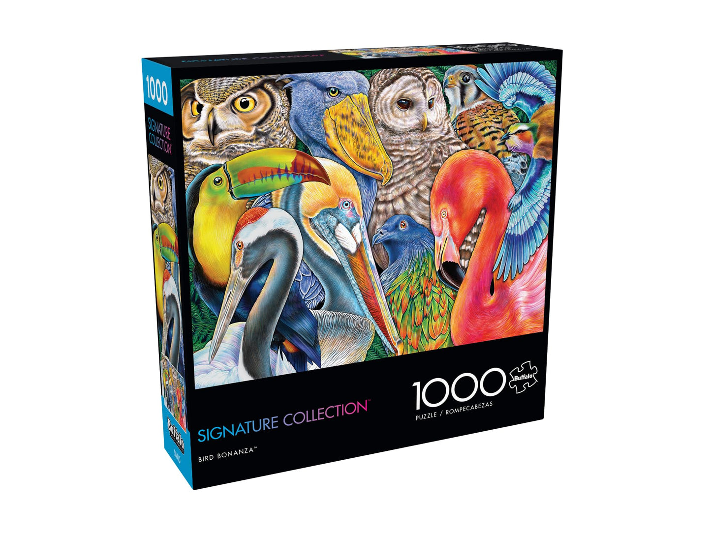 Buffalo Games - Tim Jeffs - Bird Bonanza - 1000 Piece Jigsaw Puzzle For Adults -Challenging Puzzle Perfect For Game Nights - Finished Size Is 26.75 X 19.75
