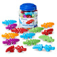 Learning Resources Snap-n-Learn Alphabet Alligators Fine Motor Toy, 26 Double-Sided Pieces, Medium, Multi-color, Model LER6704