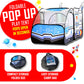 Kids Pop Up Play Tent - Spaceship Indoor Outdoor Rocket Ship Playhouse Tent Games Party Children Foldable Tent Birthday Toy For