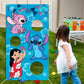 Stitch Party Supplies  Stitch Toss Games with 4 Bean Bags Set  Party Games Hanging Banner Outdoor tossing Game for Boys Girls  Stitch Party Activities Decorations Gifts