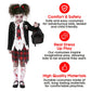 Morph Costumes School Girl Zombie Costume For Kids - Kid Zombie Costume Girl - Kids Halloween Costumes Girls Scary - Halloween Costumes For Girls L