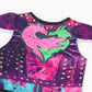 Wonderbabe Descendants Costumes For Girls Dragon Mal Fancy Tulle Mesh Dress Popular Musical Cosplay Kids Outfit Size 3-4T