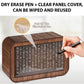 4-In-1 Piggy Bank For Adults Kids - Fully Assembled Wooden Money Saving Challenge Box($1000/$3000/$5000/$10000) - Money Bank Wit