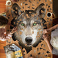Madd Capp Puzzles - I Am Wolf - 550 Pieces - Animal Shaped Jigsaw Puzzle