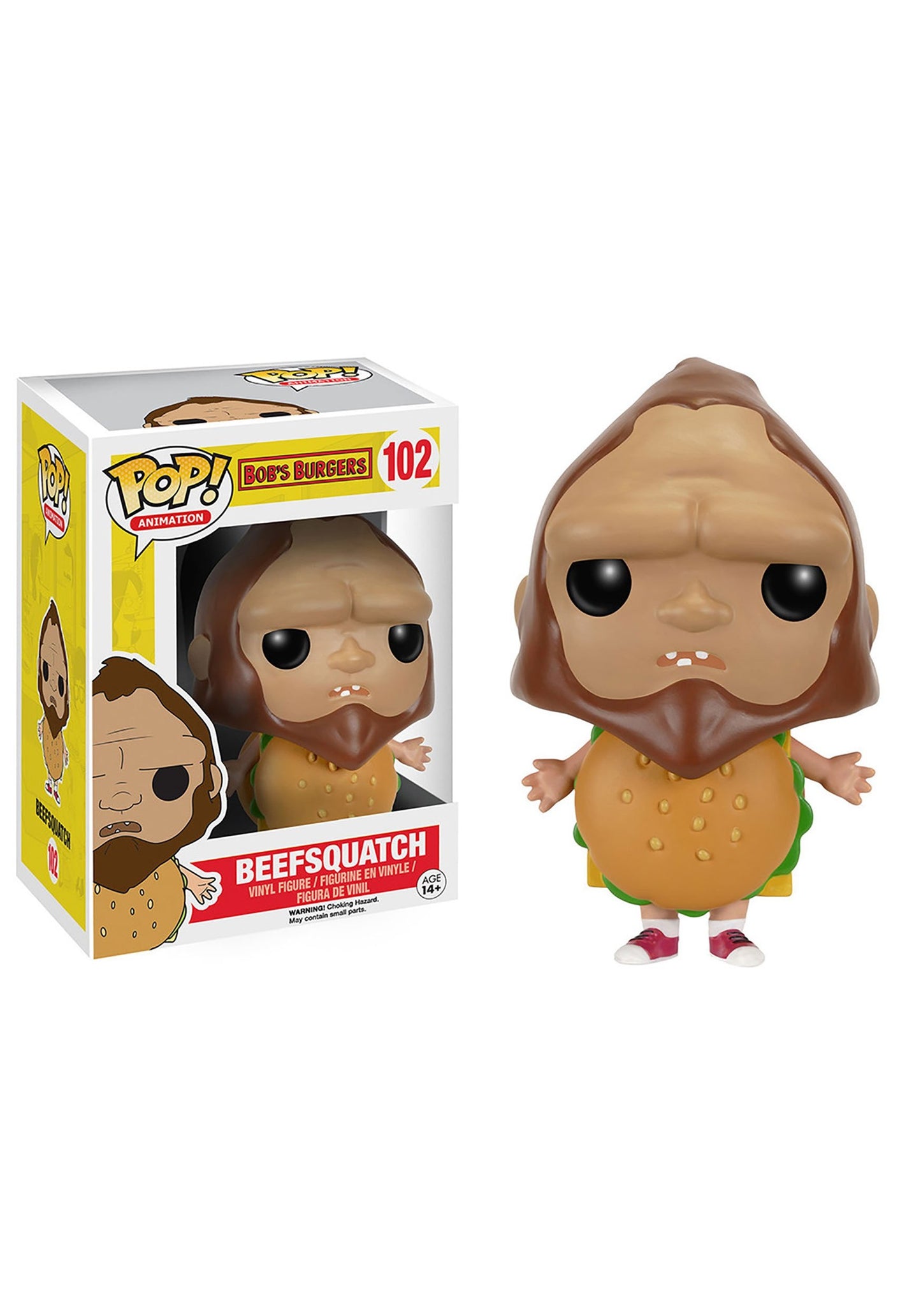 Funko Pop Animation: Bob’S Burgers - Beefsquatch Action Figure