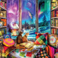 Buffalo Games - Aimee Stewart - Winter Reading Nook - 1000 Piece Jigsaw Puzzle For Adults -Challenging Puzzle Perfect For Game Nights - Finished Size Is 26.75 X 19.75