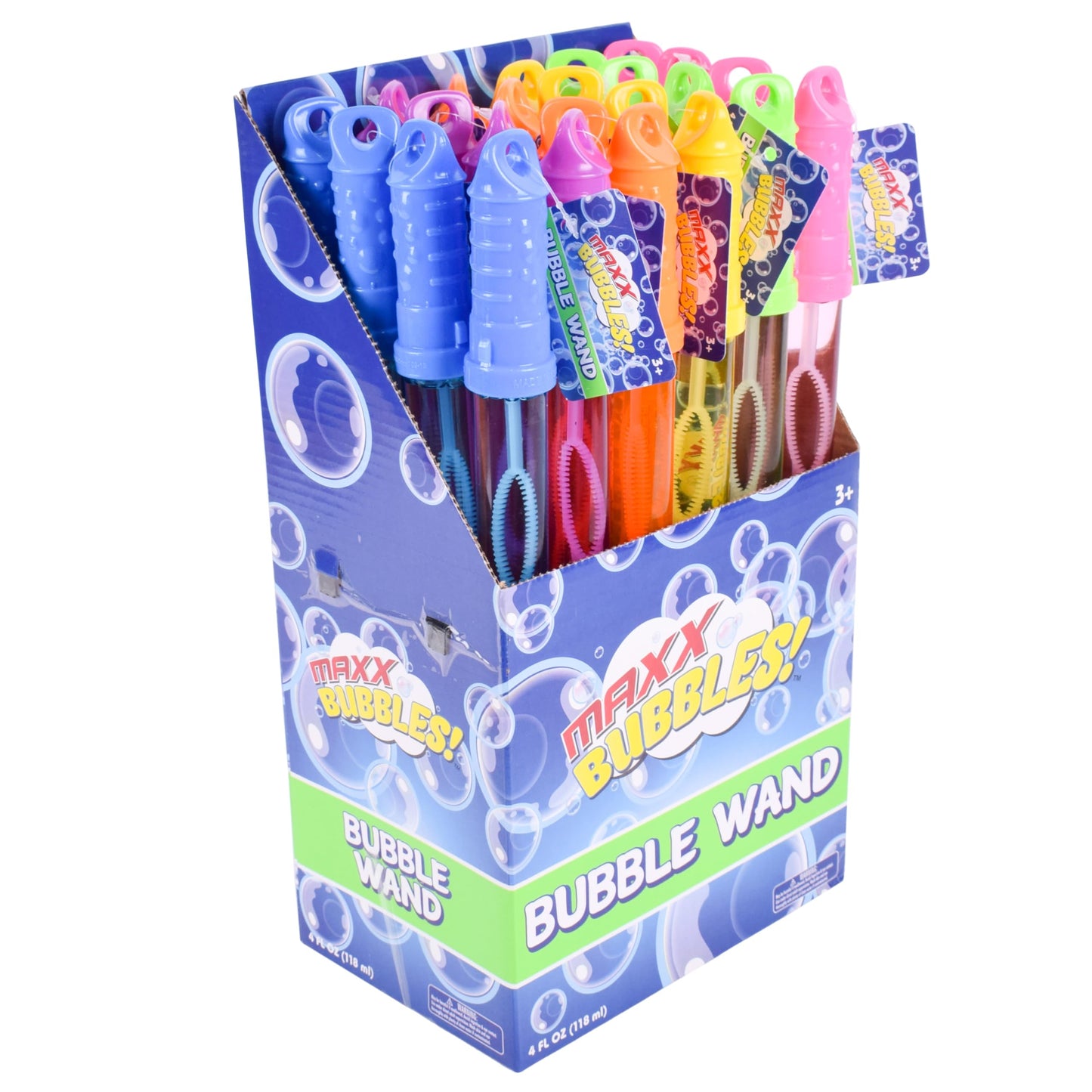 Maxx Bubbles 24 Pack 14.6' Big Bubble Wands For Summer Toy, Outdoor/Indoor Activity Use, Party Favor Supplies For Kids, 2 Dozen