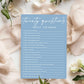 Bridal Shower Games Cards, Twenty Questions About The Bride, Bridal Shower Games 25 Guests, Engagement Party Wedding Games For G