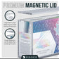 Dinavio Crafthouse Prismatic Evolutions SPC Box Acrylic Display Case with Magnetic Lid - 8 + 5mm Thick Acrylic with 5x3mm Magnets - Compatible with Prismatic Evolutions Super-enhanced Collection Box