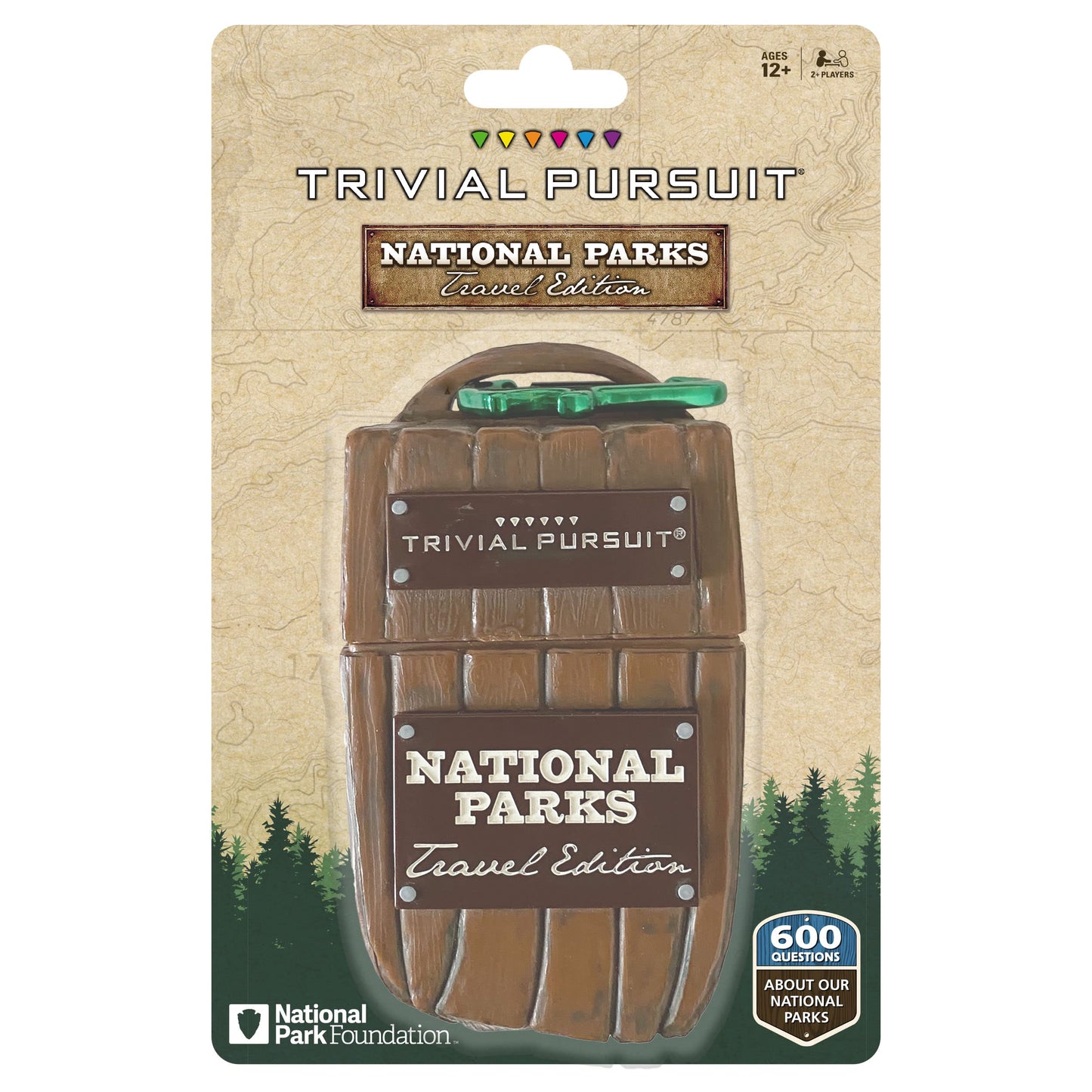 USAopoly Trivial Pursuit: National Park 100th Anniversary | Celebrating the National Park Service Centennial | 600 Trivia Questi