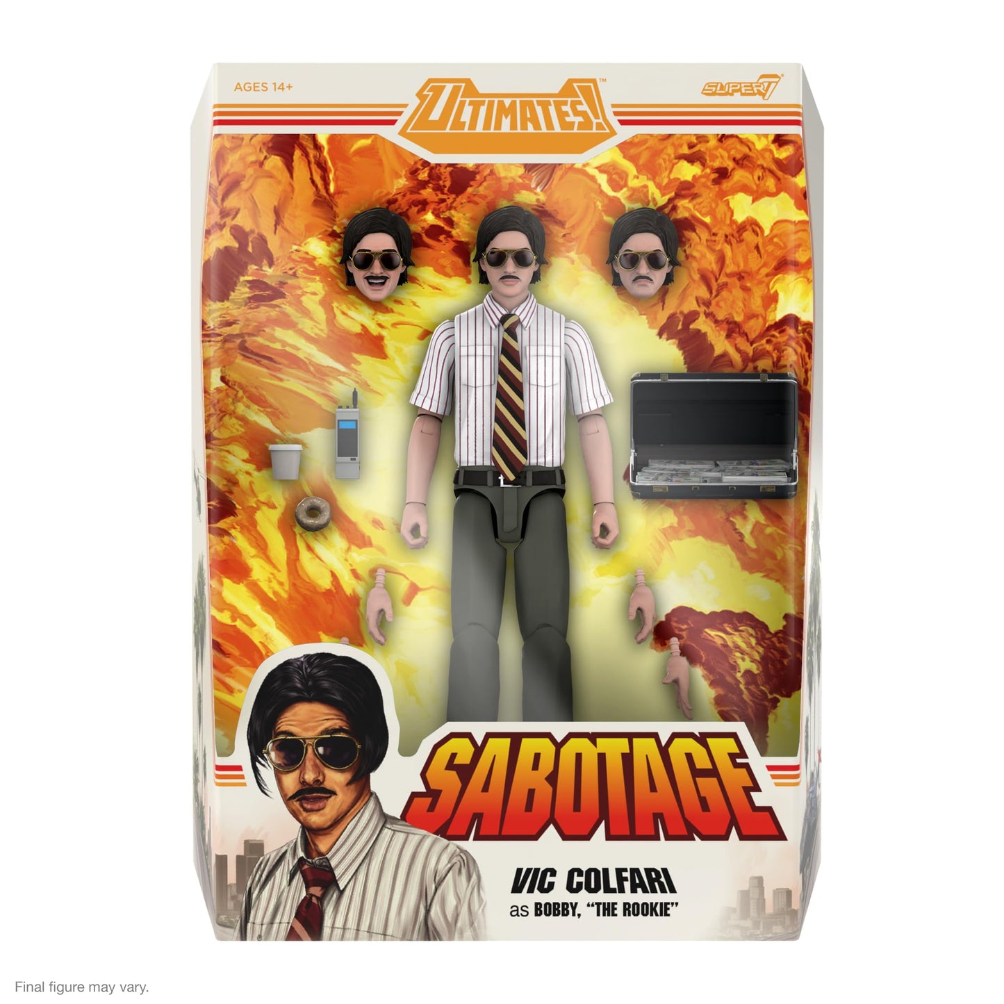 Super7 Ultimates! Beastie Boys Alasondro Alegr   Sabotage - 7'' Beastie Boys Action Figure With Accessories Hip Hop Collectibles