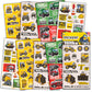 Tonka Stickers for Kids Party Bags ~ 140+ Tonka Truck Stickers for Trucks Toys Made in USA (8 Sheets Construction Tonka Truck Pa
