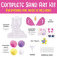 Creativity for Kids Sand Art Kit - Unicorn DIY Art Kit, 1.85x1.97x1.1 inches, Plastic, Model 6394000, Perfect Unicorn Gifts for Girls