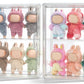 2 Pack Display Case Compatible with Labubu POP MART, Acrylic Clear Display Box Shelf for POP MART Labubu Doll