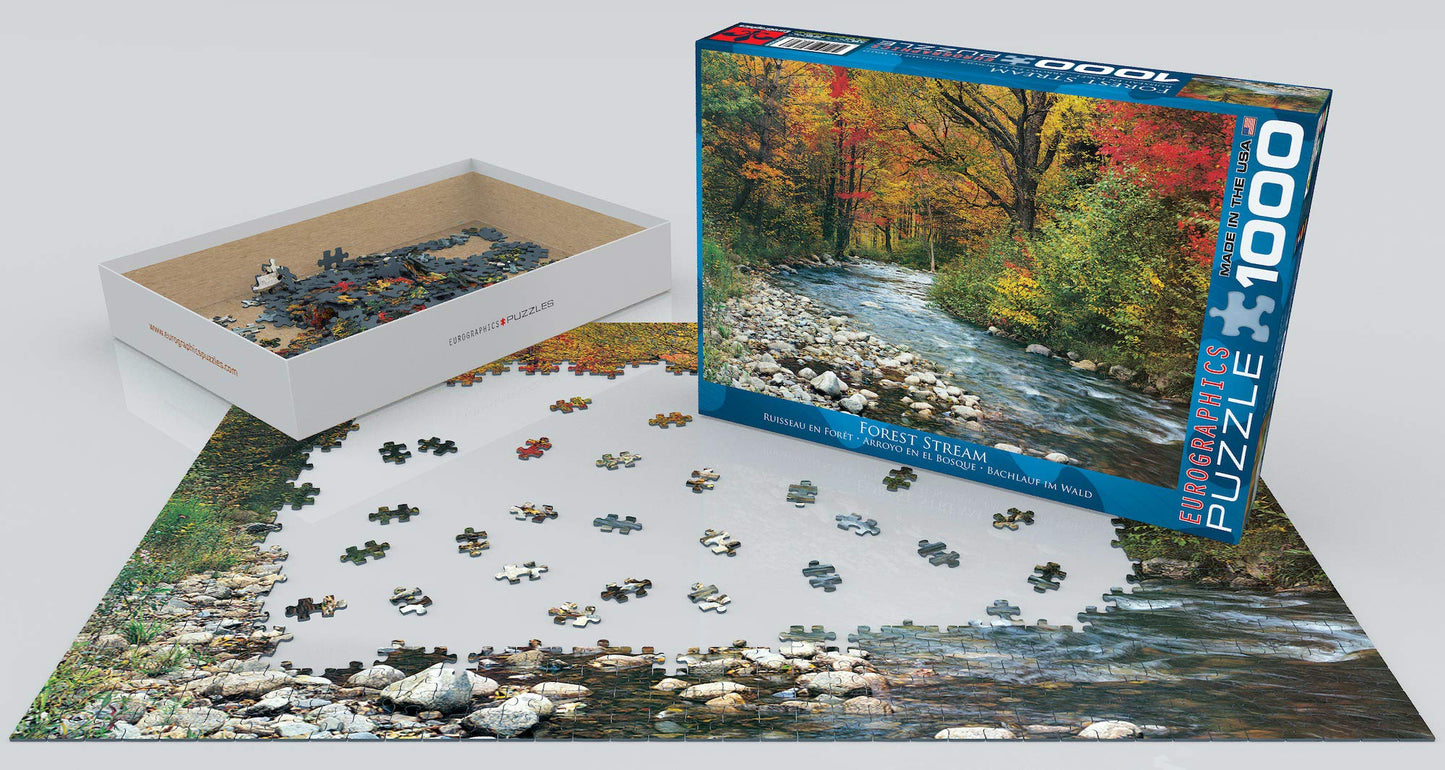 Eurographics Forest Stream 1000-Piece Puzzle