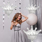 7Pcs Crown Balloons Silver Foil Crown Balloon For Birthday Wedding Party Baby Shower Decorations Anniversary Supplies 2 Large And 5 Small Size