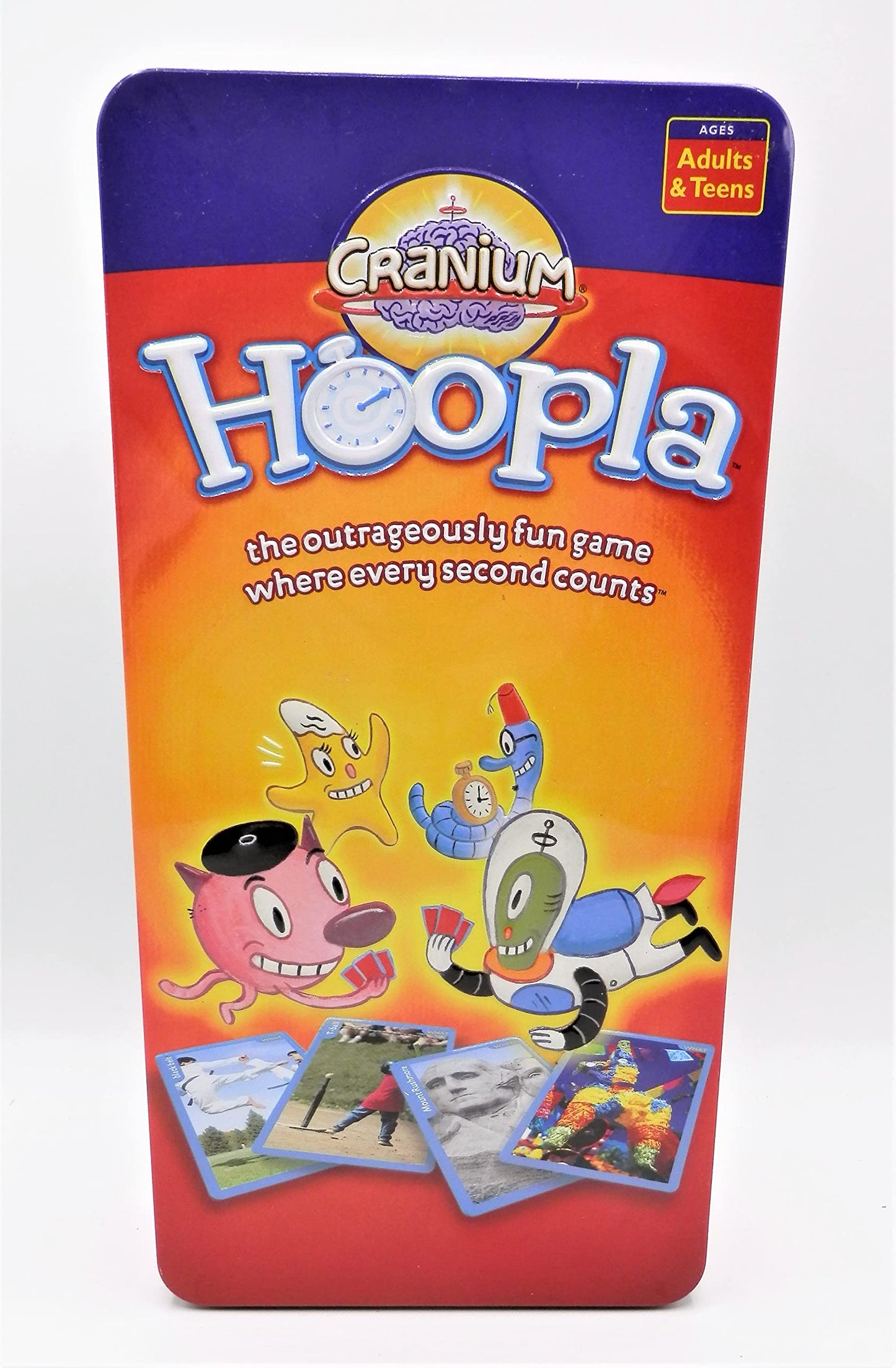 CRANIUM Hoopla Tin Game - 1010300AA.100E - Classic Family Fun, Engaging Party Game
