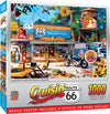 MasterPieces - 1000 Piece Jigsaw Puzzle, Trading Post on Route 66, Fun for Adults, Family, Kids, 19.25 x 26.75