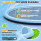 Splash Pad Sprinkler For Kids, 97'' Extra Large Non-Slip Baby Play Mat - 2 Colors, Dog Pool Toys, Toddler Outdoor Toys For Ages