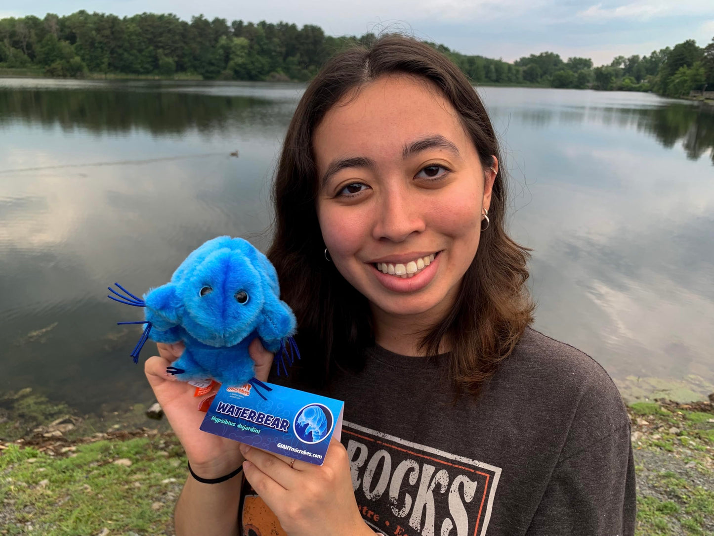 Giantmicrobes Tardigrade Plush, Water Bear Plush Toy, Biology Gifts, Microbiology Gifts, Tardigrade Stuffed Animal, Tardigrade Gifts, Tardigrade Toy