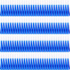 LCPQMZGH 120 Pcs Gold Noise Makers, Metallic Fringed Noise Makers for New Year Party Favor Supplies (Blue)