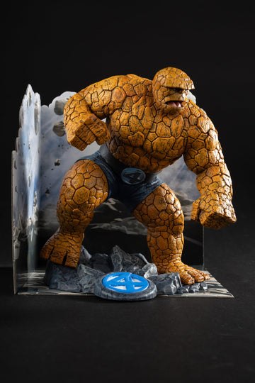 McFarlane Toys Marvel The Thing 1:10th Scale Collectible with Scene (Fantastic Four #642)
