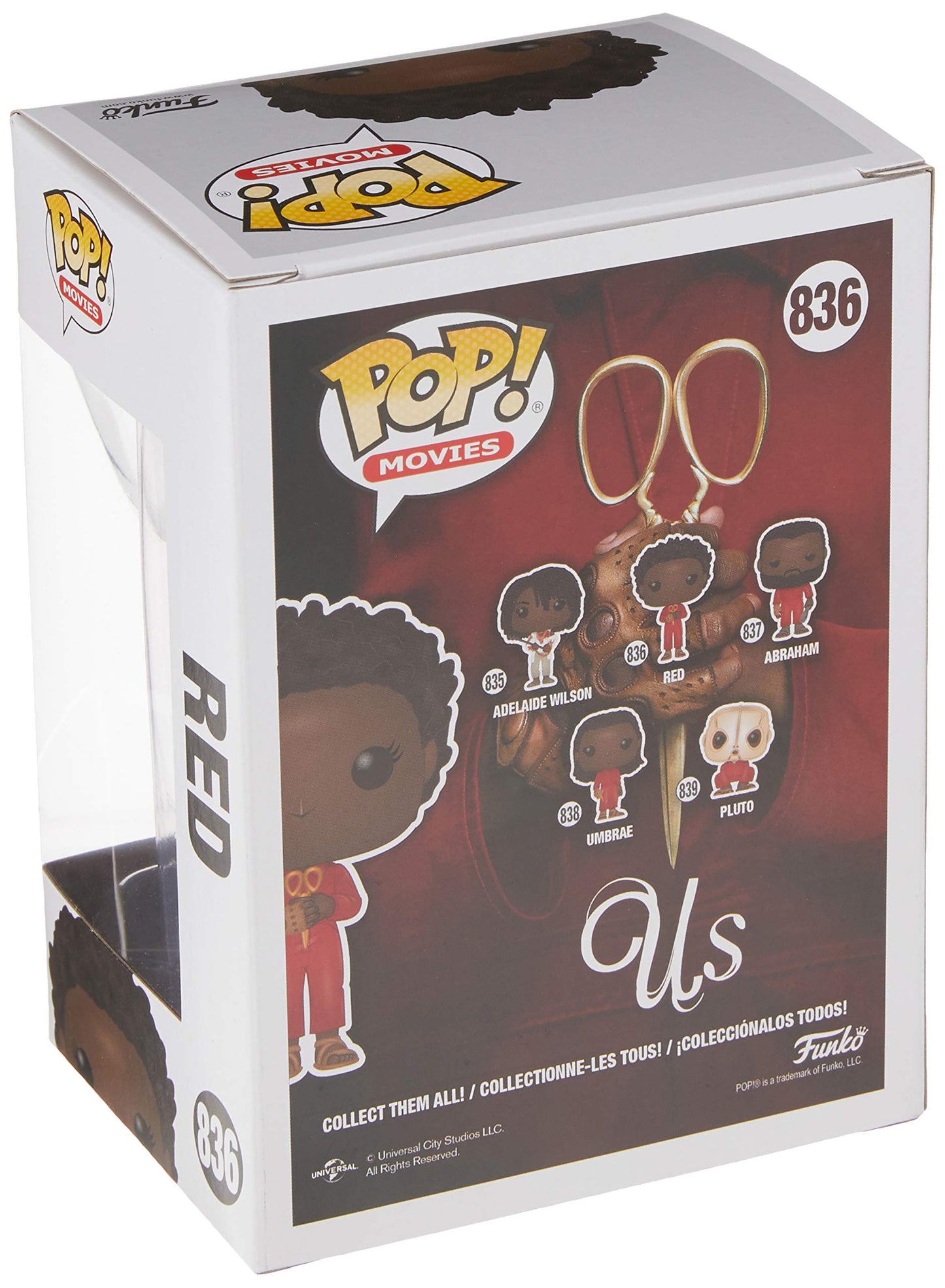 Funko Pop! Movies: Us - Red With Oversized Scissors
