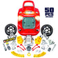 Lanard: Motor Master Engine Workshop, Tuff Tools Light and Sound Engine Overhaul Set, Take it Apart and Rebuild it, For Ages 3 a
