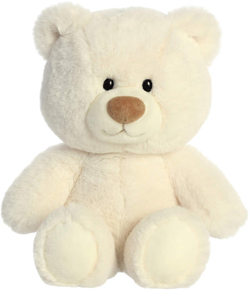 Aurora® Snuggly Hugga-Wug Bear™ Stuffed Animal - Comforting Companion - Imaginative Play - White 13.5 Inches