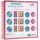 Eeboo Shapes & Patterns Lacing Cards/Set Of 5 Cards/Ages 3+ (Lcgeo)