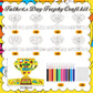 Dunzoom 48 Pcs Fathers Day Trophy Craft Kit Color Your Own Fathers Day DIY Crafts Coloring My Father is My Hero DIY Dad Gift S