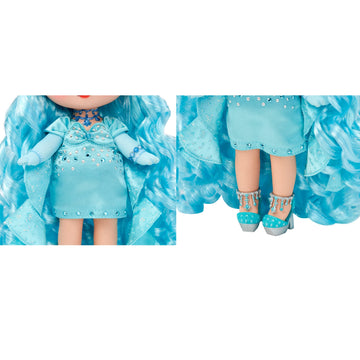 Na! Na! Na! Surprise Sweetest Gems™ 7.5 Marina Tealstone Doll with Blue Hair, Charmeuse Dress - Perfect Gift for Ages 5+