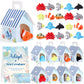 Blueweenly 37 Pcs Adopt a Sea Animal Theme Party Favors Set Plush Marine