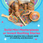 10 Piece Wooden Tool Sets For Sensory Bins, Wooden Sensory Tool Sets 10 Pieces