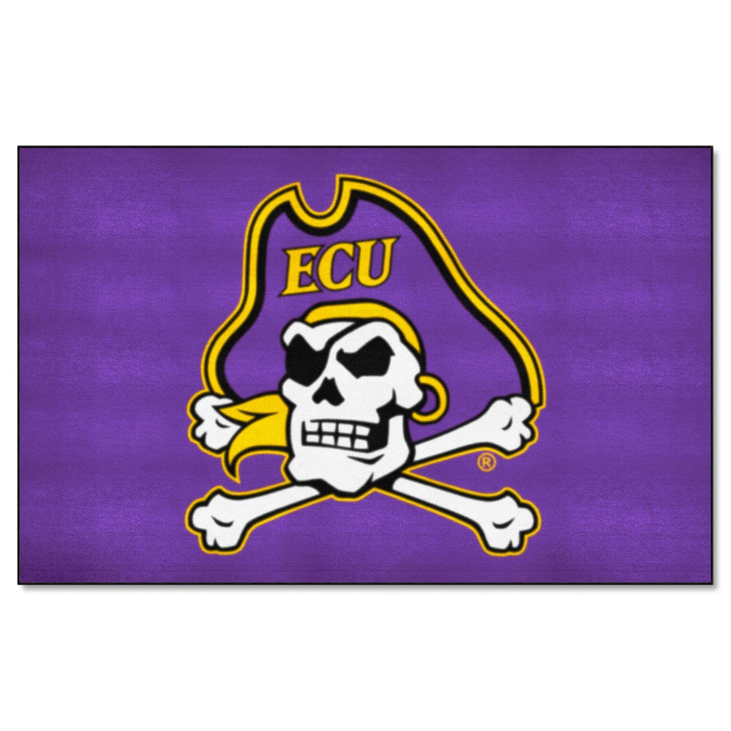 FANMATS 1302 East Carolina Pirates Ulti-Mat Rug - 5ft. x 8ft. | Sports Fan Area Rug, Home Decor Rug and Tailgating Mat