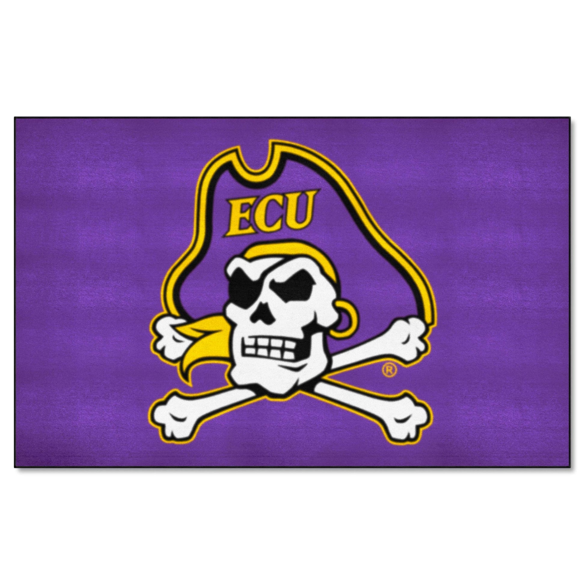 FANMATS 1302 East Carolina Pirates Ulti-Mat Rug - 5ft. x 8ft. | Sports Fan Area Rug, Home Decor Rug and Tailgating Mat