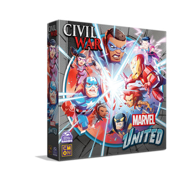Cmon Marvel United: Civil War Expansion - Tabletop Miniatures Strategy Game, Cooperative Superhero Game For Kids & Adults, Ages