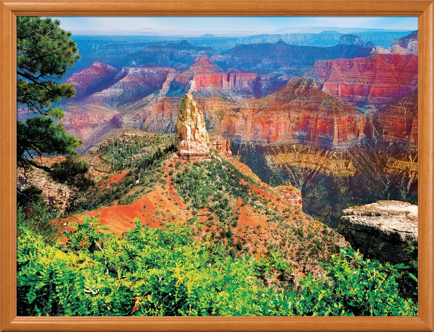 Masterpieces 550 Piece Jigsaw Puzzle For Adults, Family, Or Youth - Grand Canyon North Rim - 18''X24''
