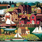 Buffalo Games 1000 Piece Jigsaw Puzzle - The Cambridge - Large Multicolor Paper Puzzle for Adults - Model 13324 - Perfect for Game Nights
