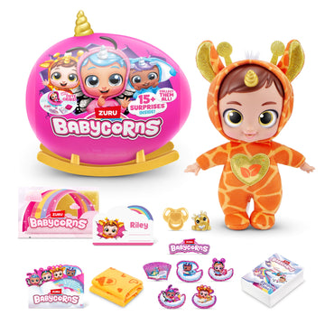 Babycorns Series 1 Small (Giraffe) By Zuru Magical Babydolls, Surprise, Unboxing, Story, Girls, Doll
