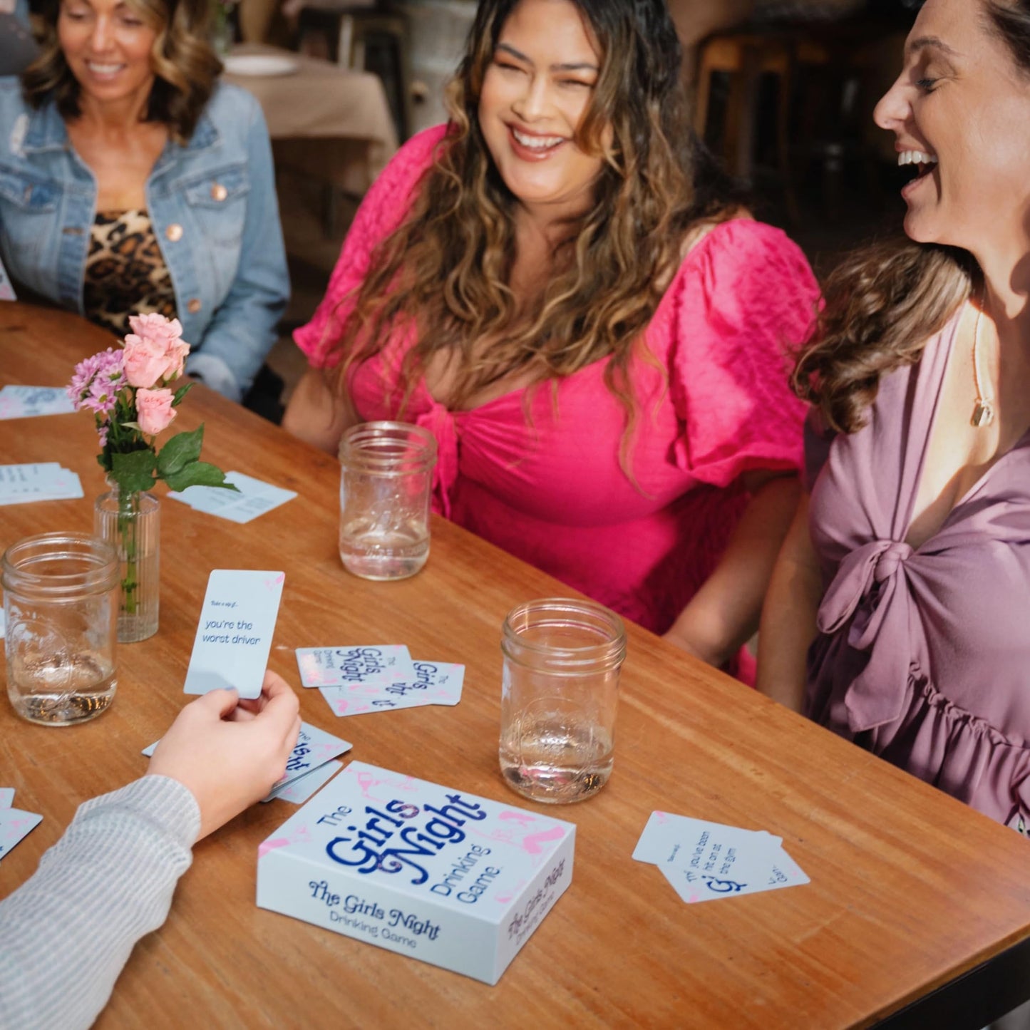 The Girls Night Drinking Game [Girls Night Out, Girls Card Game, Bachelorette Party Games, Girls Game Night for Big Groups, Part