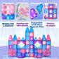 Diamond Magnetic Building Blocks - Frozen Princess Toys For 3-8 Year Old Girls & Boys - 3 4 5 6 Year Old Girl Birthday Xmas Present