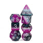Hddais 7Pcs Asexual-Pride Polyhedral Dnd Dice Set, Homosexual Flag D&D Dice For Rpg And Other Table Games