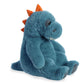 Aurora Cozy Sluuumpy Da Dino Stuffed Animal - Comforting Companions - Blissful Relaxation - Blue 15 Inches