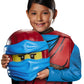 Disguise NYA Deluxe Ninjago Lego Costume - Medium/7-8 - Red/Blue - Model 98127K