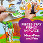 Quokka Travel Magnetic Puzzles For Toddlers 1-3 - 20+Pcs Animal Game With Extra-Long Play Book - Fun Travel Game Toy For Kids Ag
