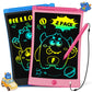 TEKFUN Kids Toys, 2Pcs LCD Writing Tablet with 4 Stylus, 8.5in Erasable Doodle Board Mess Free Drawing Pad for Kids, Car Trip Ed